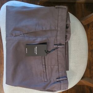 Bugatchi Men's Charcoal Dress Pants